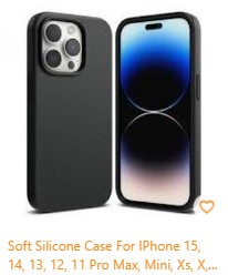 Soft Silicone Case For IPhones